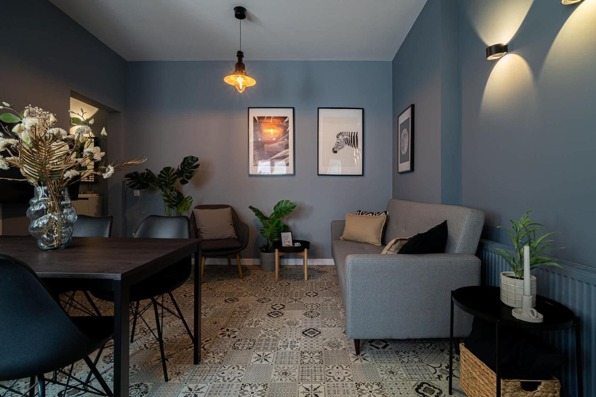Chic Black & White 2Br Retreat On Dambovitei بوخارست المظهر الخارجي الصورة